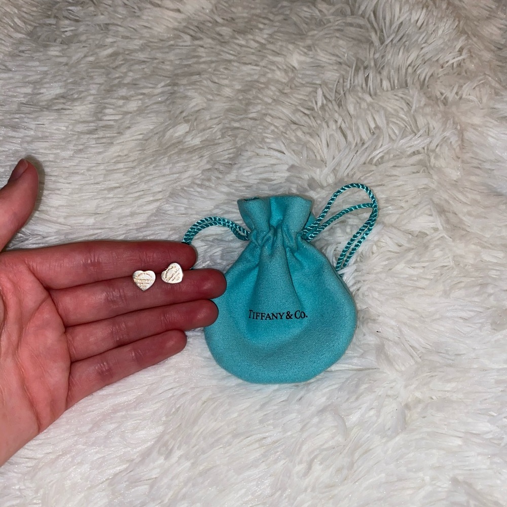 Tiffany heart earrings